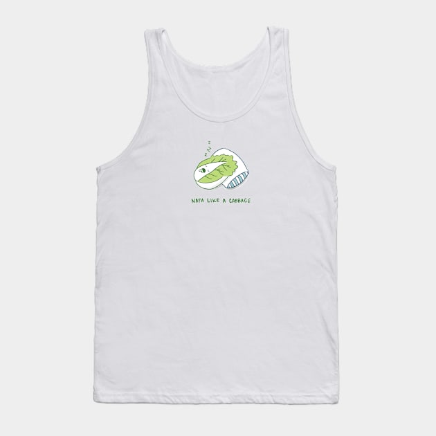 Napa Like a Cabbage Tank Top by itscathywu